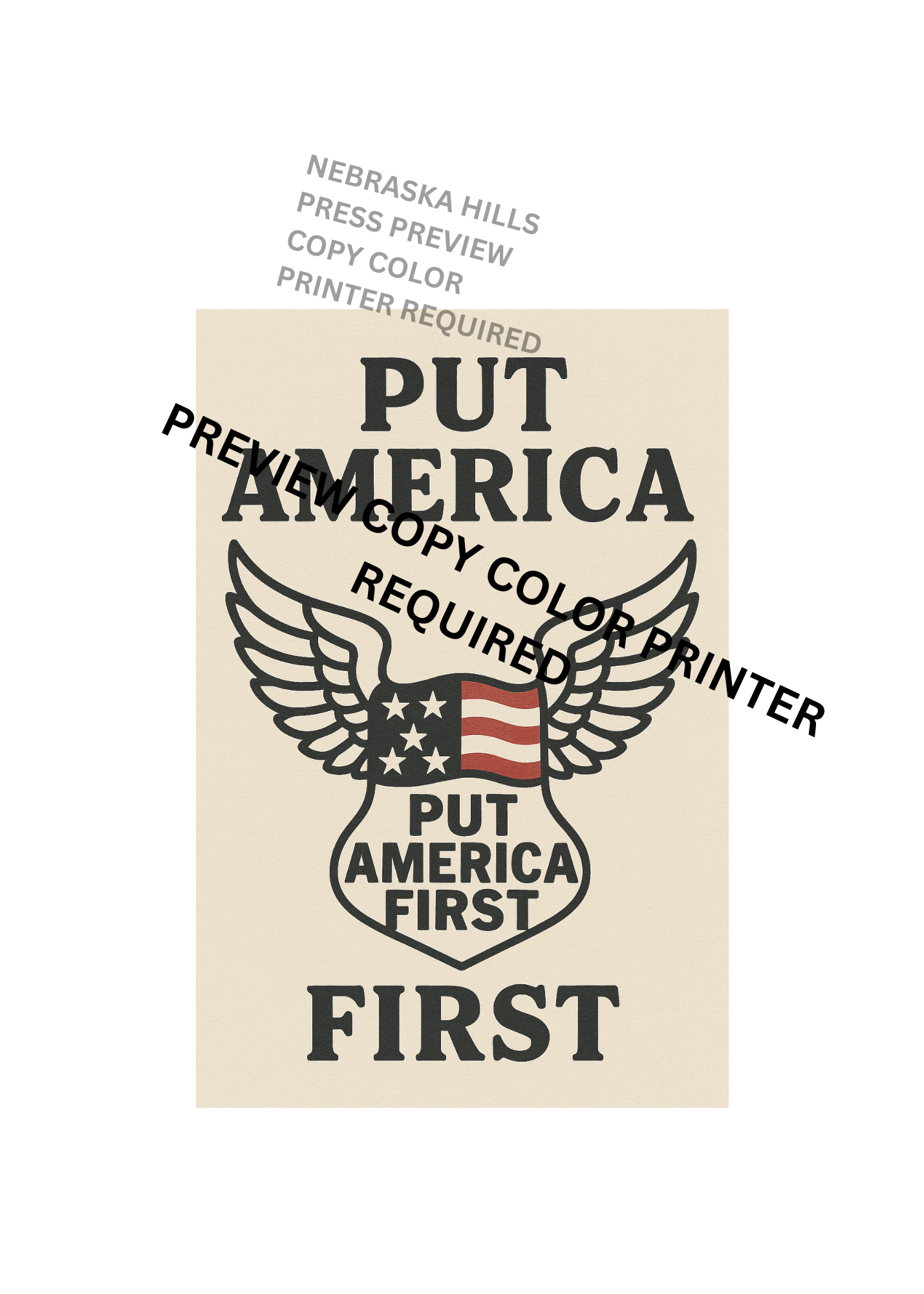 PUT AMERICA FIRST - 2‑Poster Value Bundle