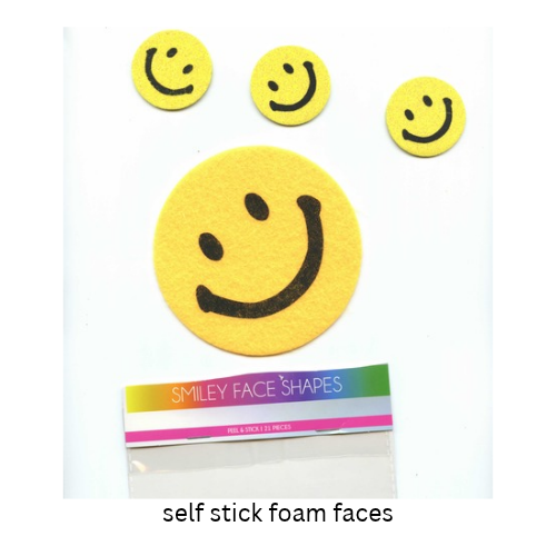 SMILE Bundle | 3 Printable Posters + 4 Foam Sticky Faces