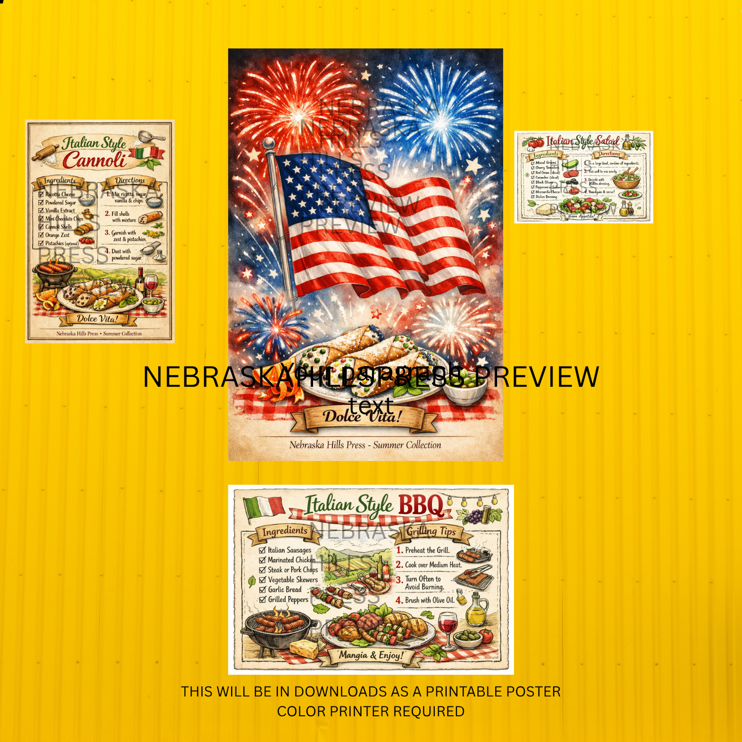 American BBQ - Italian Style