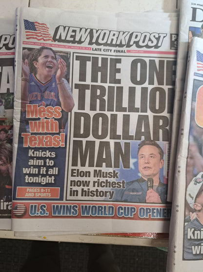 NY Post Knicks Championship Newspapers – Collector's Set