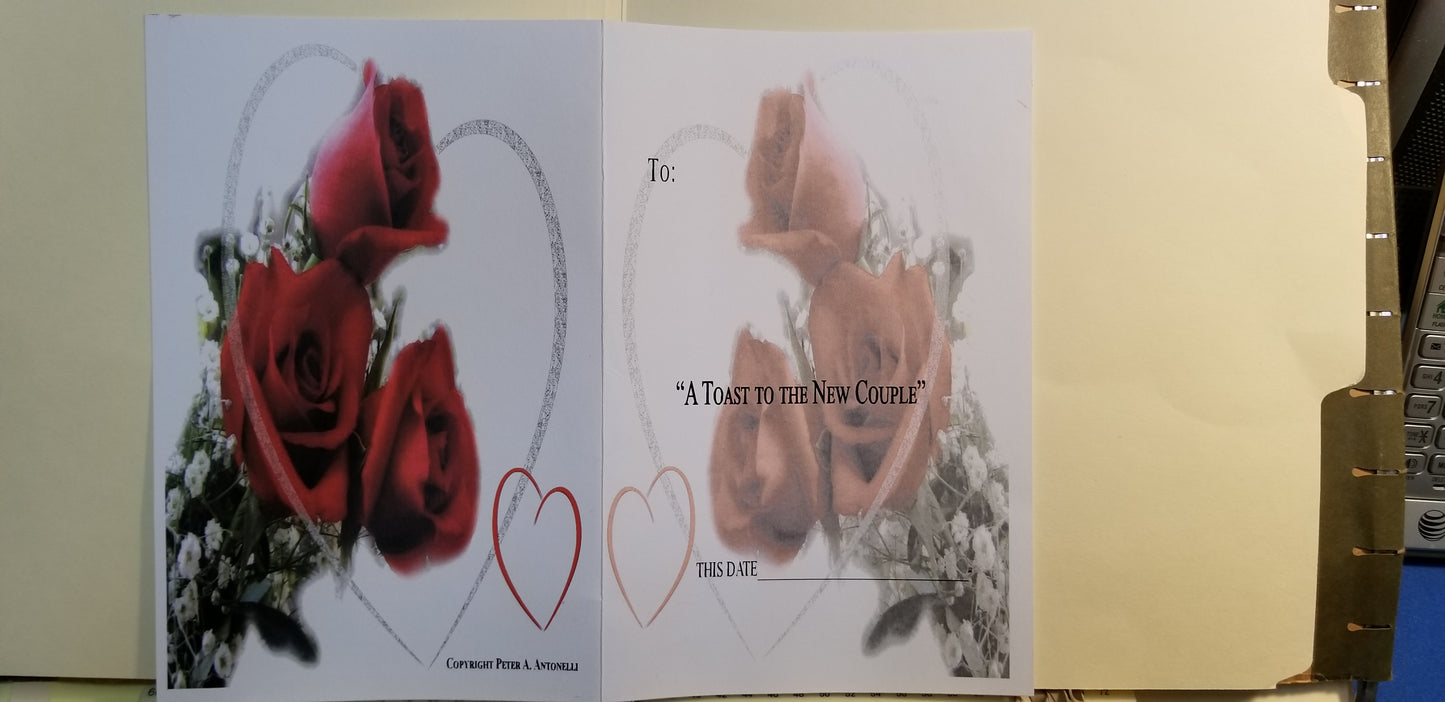 A WEDDING TOAST TO THE NEWLYWEDS