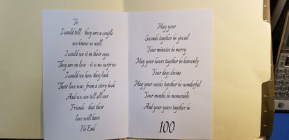 A WEDDING TOAST TO THE NEWLYWEDS