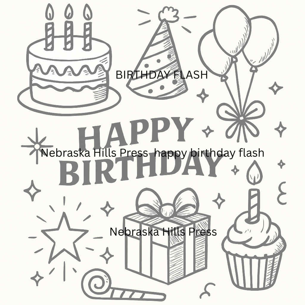 HAPPY BIRTHDAY MINI FLASH