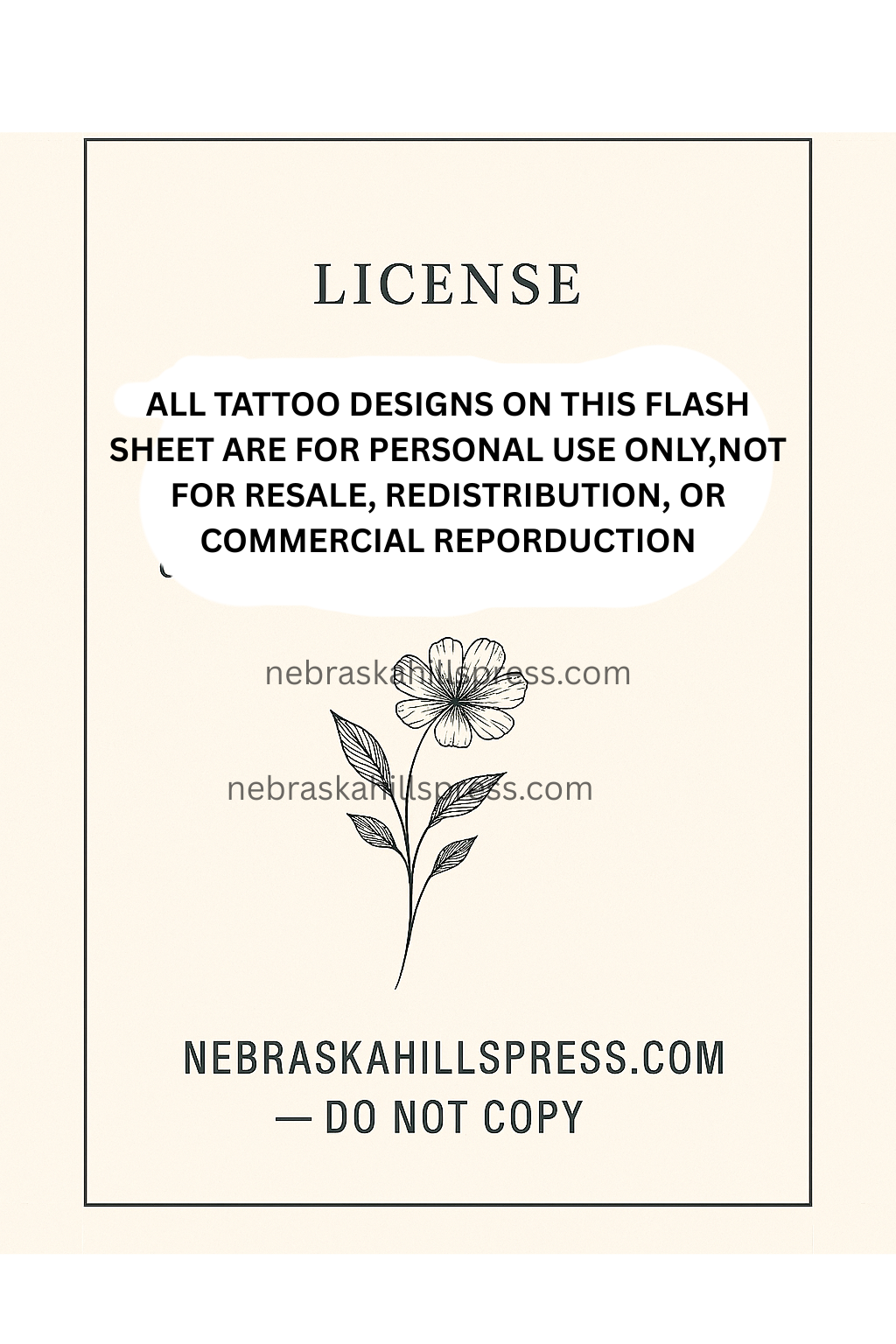 🦋 Fine‑Line Butterfly Tattoo Flash Sheet (Digital Download)