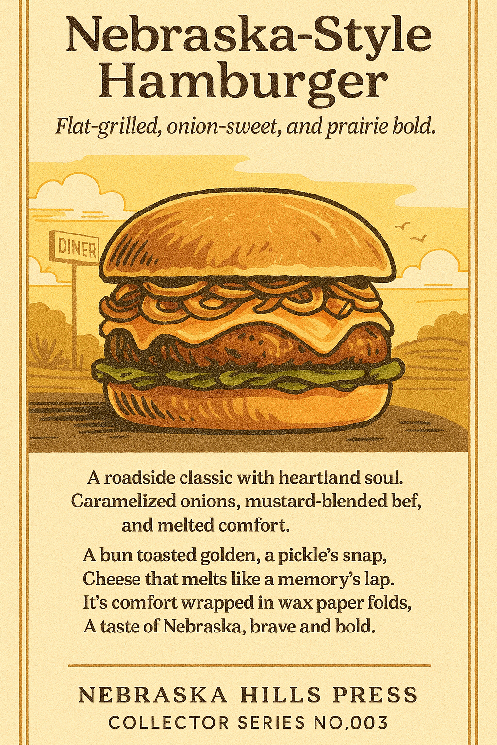 MEATBALLS ANYONE ?  OR HOW ABOUT A BURGER !