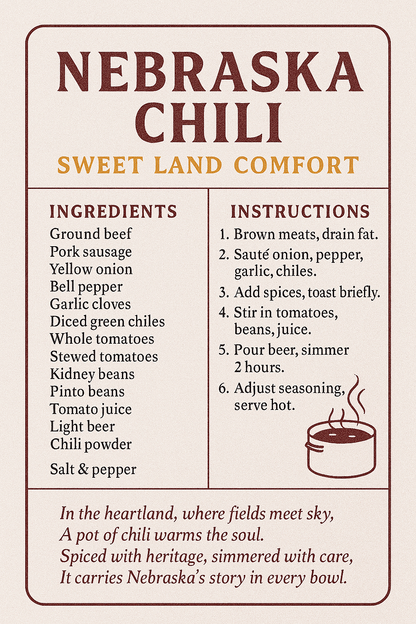 MEATBALLS ANYONE ?  NEBRASKA STYLE BURGER, CHILI. OR HOW ABOUT SMASH BURGER..FREE RECIPES