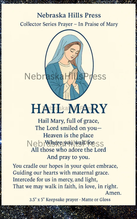 PRAYER TO THE MOTHER OF GOD
