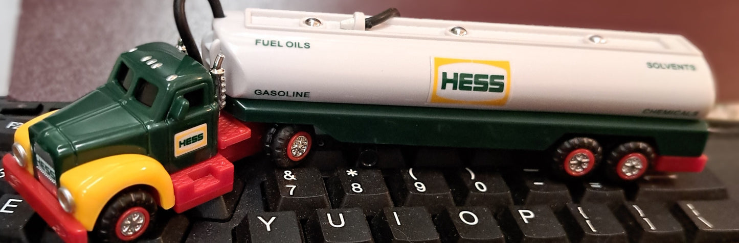 Hess Gasoline Truck & Collector Wall Poster