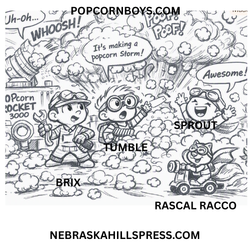 Popcorn Boys — Book 1: The Sky‑High Popcorn Storm