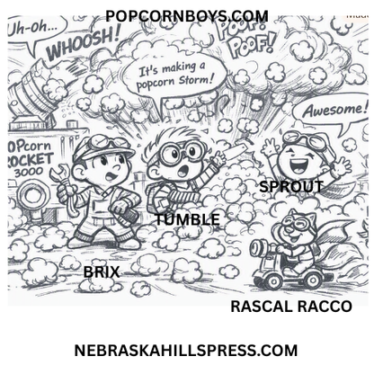 Popcorn Boys — Book 1: The Sky‑High Popcorn Storm
