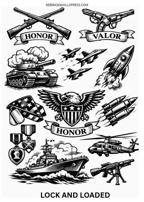 Honor & Remember – Military Tribute 4-Poster Digital Download Set