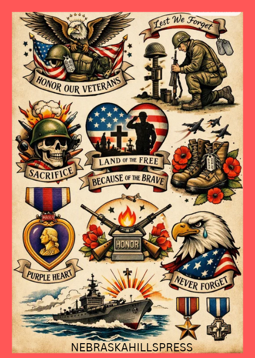 Honor & Remember – Military Tribute 4-Poster Digital Download Set
