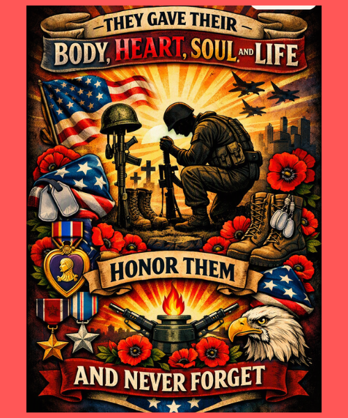 Honor & Remember – Military Tribute 4-Poster Digital Download Set