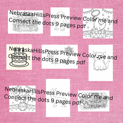 10-Page 4th of July Kids Activity Pack