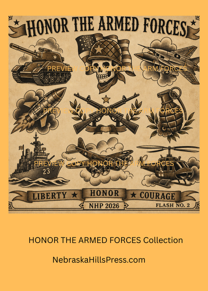 Honorez les Forces armées — Série Flash de collection