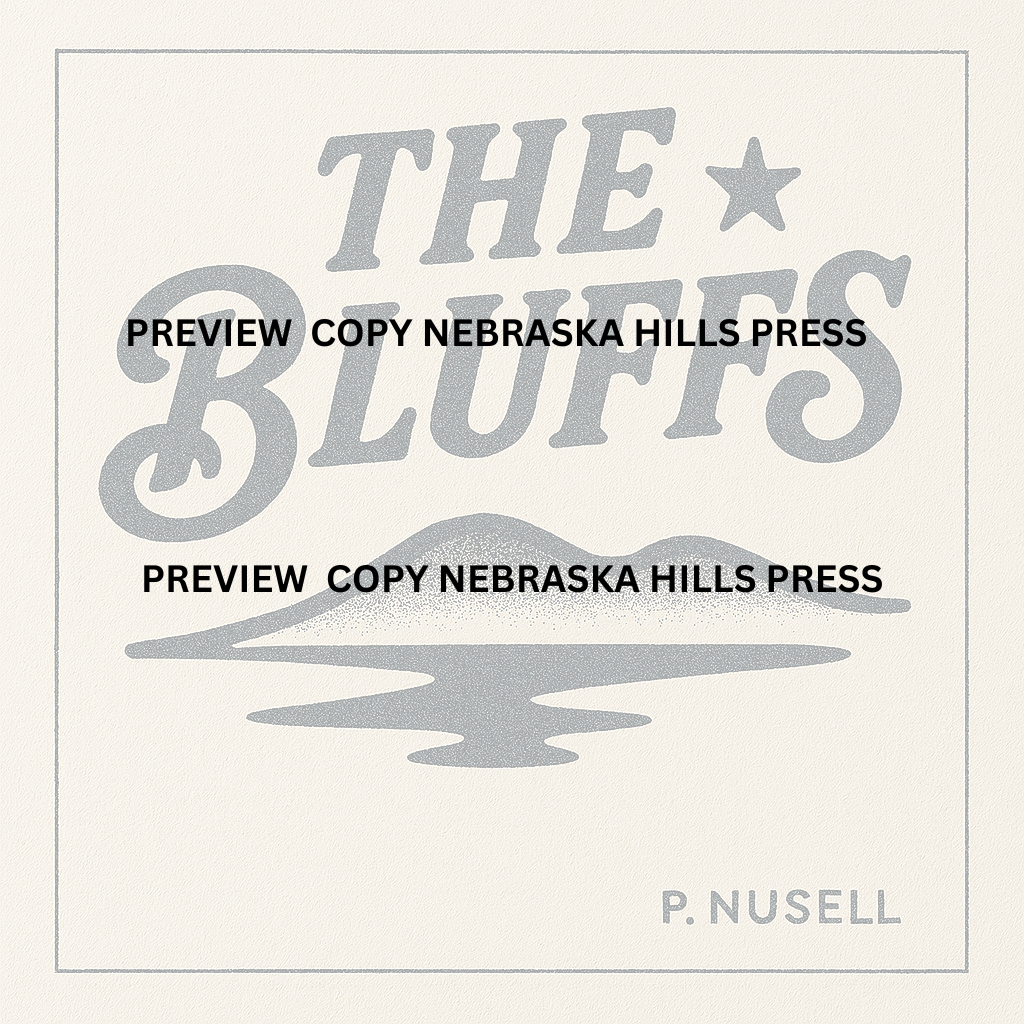 THE BLUFFS – Council Bluffs Tattoo Flash Sheet (Nebraska Hills Press)