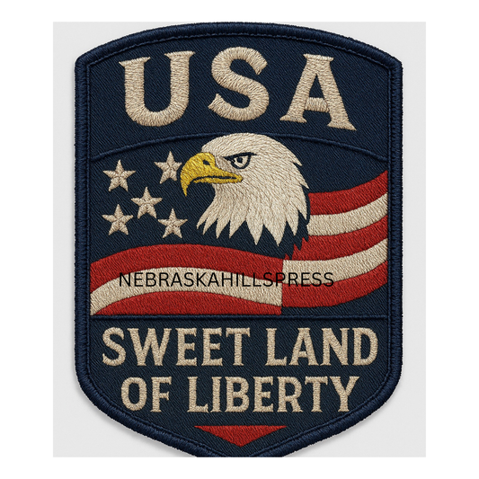 USA Sweet Land of Liberty Patch