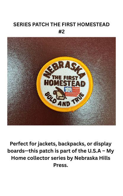Nebraska – The First Homestead Patch (Collector Series #2)
