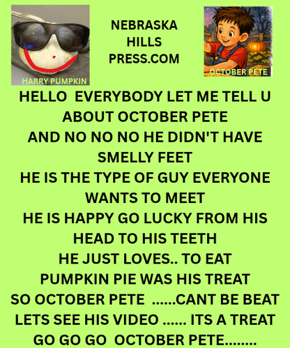 October Pete: The Pumpkin Patch Promise | Digital Story Set