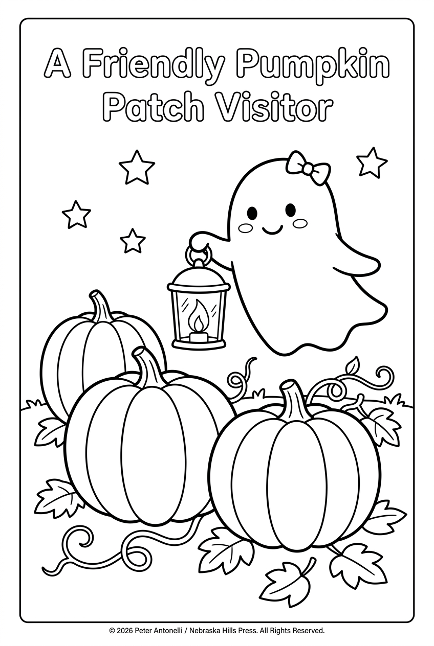 October Pete: The Pumpkin Patch Promise | Digital Story Set + Printed Copy