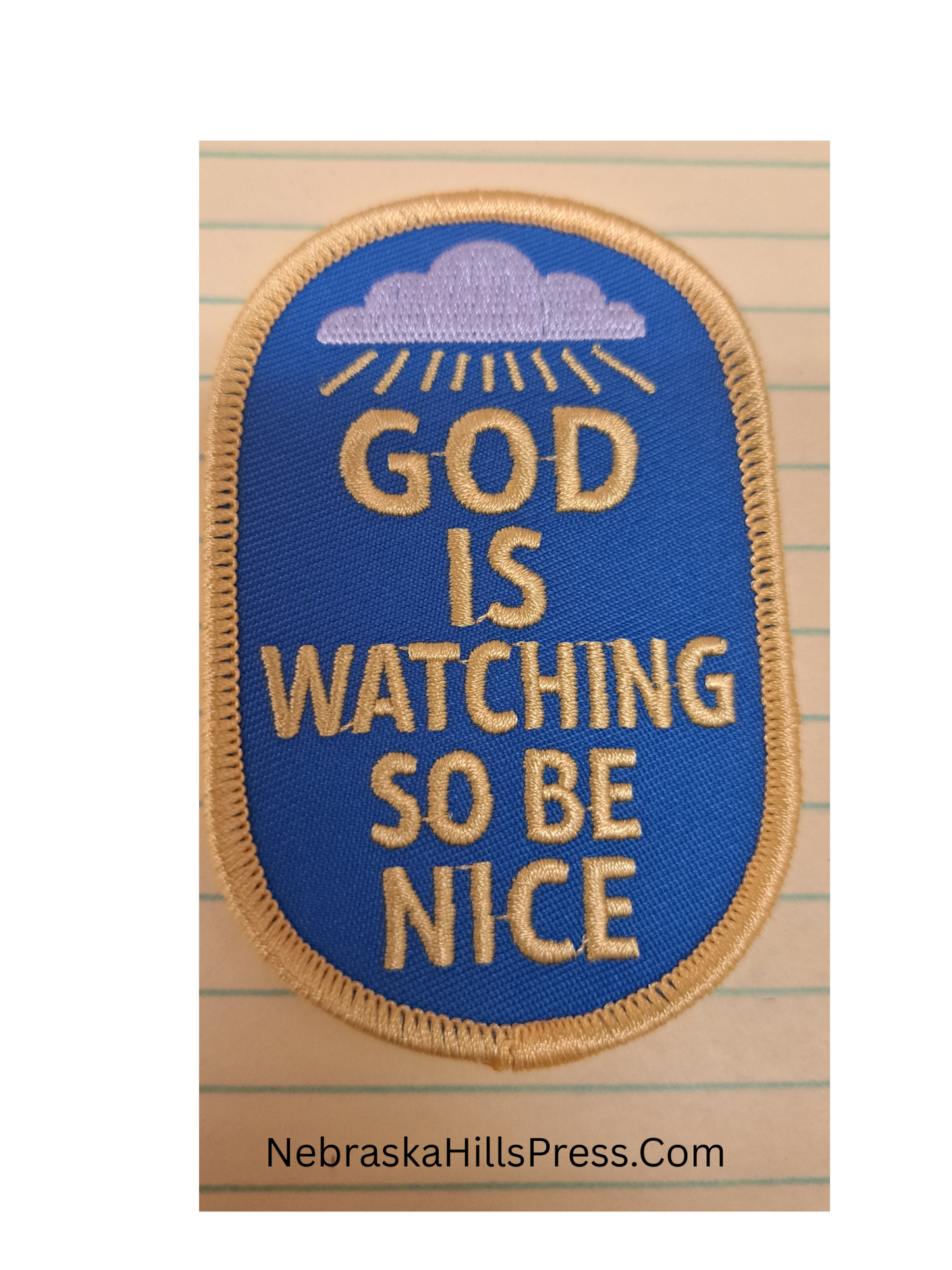 Nebraska Hills Press Embroidered Patch Bundle