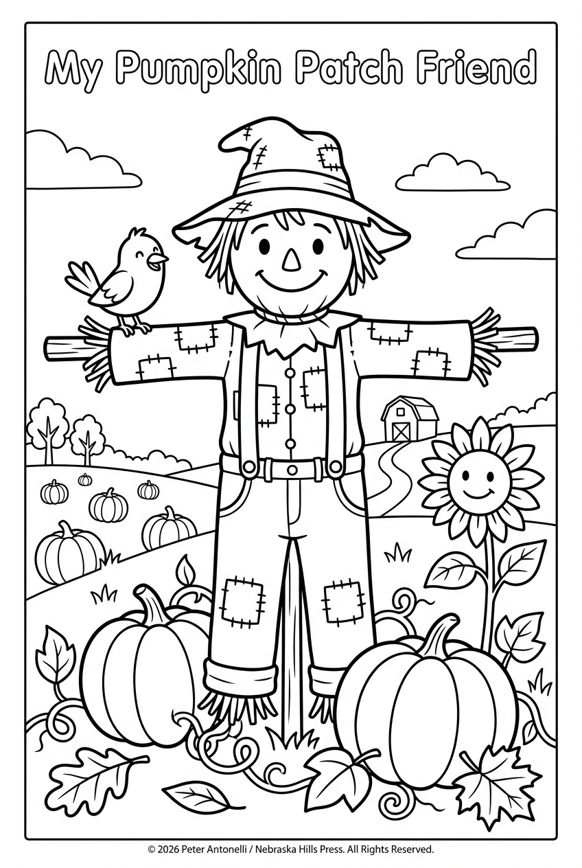 October Pete: The Pumpkin Patch Promise | Digital Story Set + Printed Copy