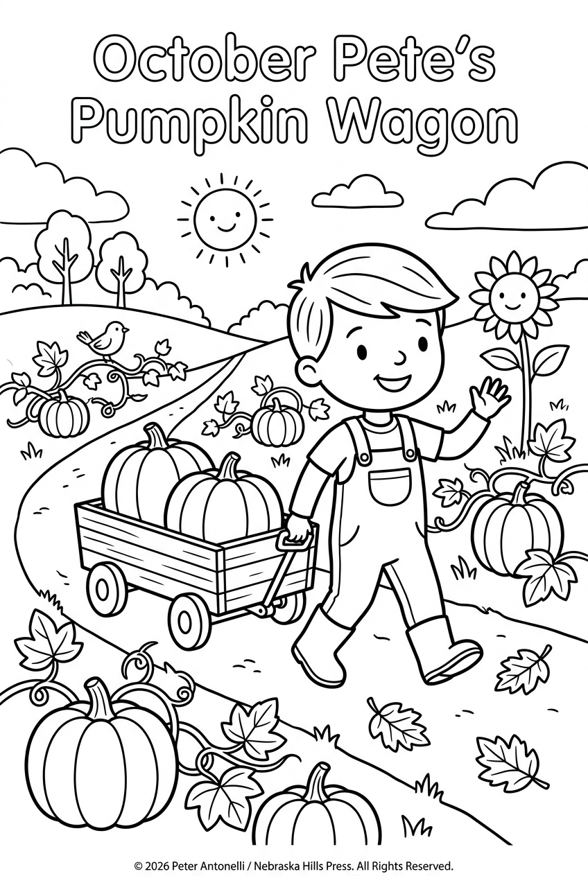 October Pete: The Pumpkin Patch Promise | Digital Story Set + Printed Copy