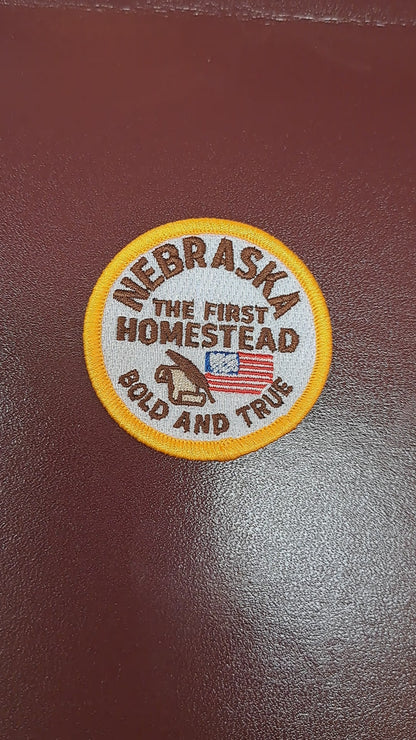 Nebraska – The First Homestead Patch (Collector Series #2)